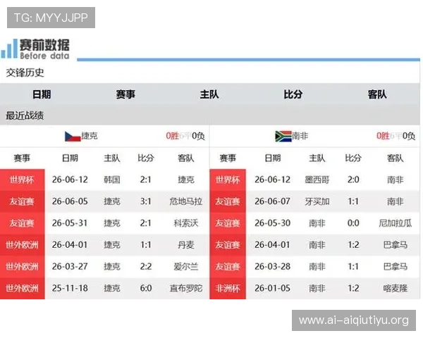 南非VS捷克比赛前瞻：媒体专家对世界杯关键战役的预测分析